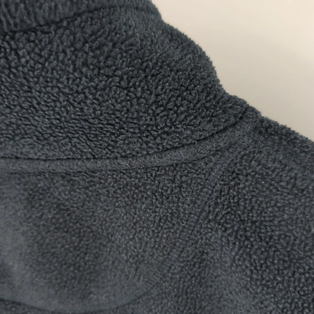 St. John's Bay Classic Winterwear Sherpa Fleece‎ 1/4 Zip Pullover Sweater Gray L